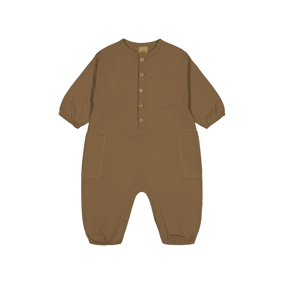 Studio Boheme Big Papi Jumpsuit - Cocoa - 24M Last One – Rabbit Hall