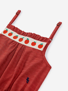 Bobo Choses Tomato Woven Top -  2/3Y, 4/5Y