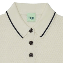 Load image into Gallery viewer, Fub Pique Polo - Ecru - 90cm Last Ones