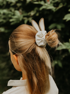 Donsje Polly Hair Scrunchie - Bunny