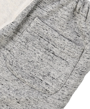 Load image into Gallery viewer, Denim Dungaree Football Sweatshorts - Crazy Grey - 120cm Last One