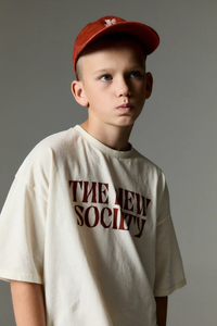 The New Society Artic T-Shirt - Vanilla Cream - 3Y, 4Y, 6Y, 8Y