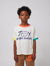 Load image into Gallery viewer, Bobo Choses Smiling T-shirt - 2/3Y, 4/5Y, 6/7Y, 8/9Y