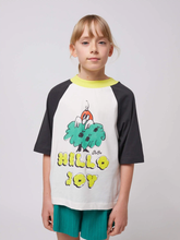 Load image into Gallery viewer, Bobo Choses Hello Joy ranglan sleeves T-shirt - 2/3Y, 4/5Y, 6/7Y, 8/9Y