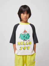 Load image into Gallery viewer, Bobo Choses Hello Joy ranglan sleeves T-shirt - 2/3Y, 4/5Y, 6/7Y, 8/9Y