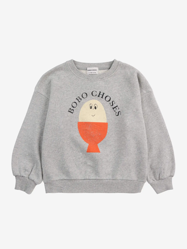 Bobo Choses Morning Egg sweatshirt - 4/5Y, 6/7Y, 8/9Y