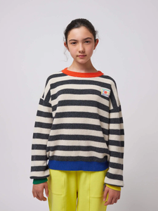 Bobo Choses Smiling stripes jumper - 2/3Y, 4/5Y, 6/7Y, 8/9Y