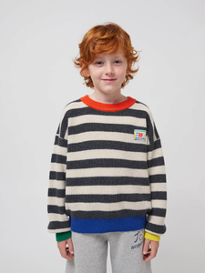 Bobo Choses Smiling stripes jumper - 2/3Y, 4/5Y, 6/7Y, 8/9Y