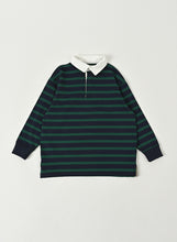 Load image into Gallery viewer, East End Highlander Collared Stripes T-shirt - 120cm, 130cm