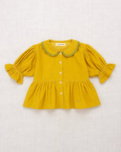 Load image into Gallery viewer, Misha &amp; Puff Corduroy Esther Top - Citron - 3Y, 4Y,5Y, 6Y