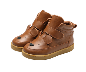 Donsje Mika Velcro Sneakers - Bear - 24, 25, 26, 27, 28