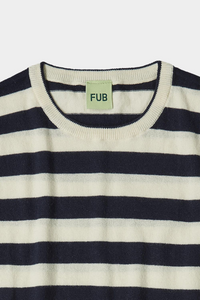 Fub T-shirt - Ecru/Dark Navy - 100cm Last One