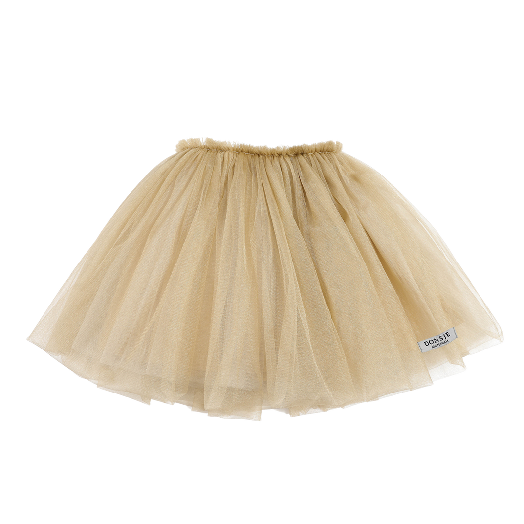 Donsje Pien Skirt - Vintage Khaki Metallic - 3/4Y, 4/5Y