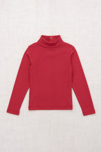 Load image into Gallery viewer, Misha &amp; Puff Turtleneck Top - Berry - 6Y Last One