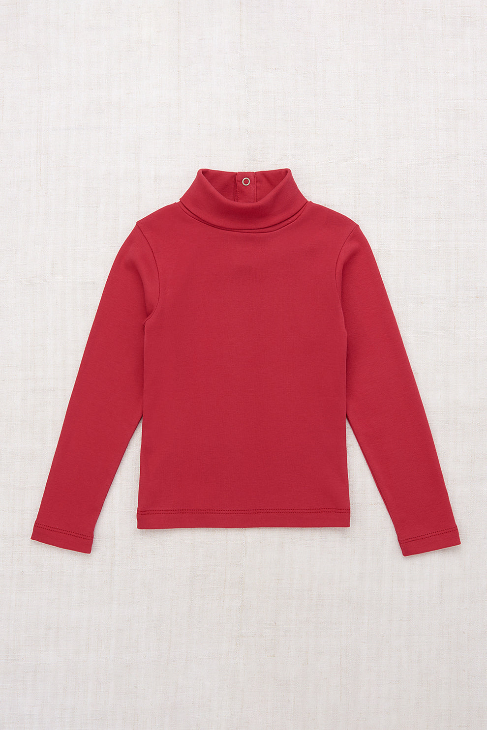 Misha & Puff Turtleneck Top - Berry - 6Y Last One