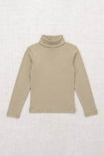 Load image into Gallery viewer, Misha &amp; Puff Turtleneck Top - Seal Grey - 8Y Last One