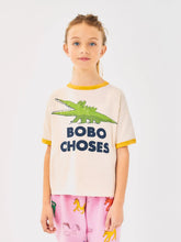 Load image into Gallery viewer, Bobo Choses Talking Crocodile T-shirt