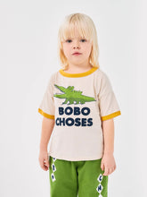 Load image into Gallery viewer, Bobo Choses Talking Crocodile T-shirt