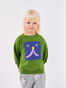 Bobo Choses Funny Face Sweashirt - 6/7Y Last One