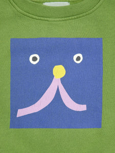 Bobo Choses Funny Face Sweashirt - 6/7Y Last One