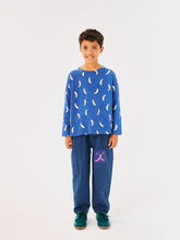 Load image into Gallery viewer, Bobo Choses Funny Face Denim Jogger Pants - 2/3Y, 4/5Y, 6/7Y