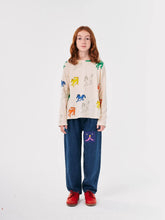 Load image into Gallery viewer, Bobo Choses Funny Face Denim Jogger Pants - 2/3Y, 4/5Y, 6/7Y