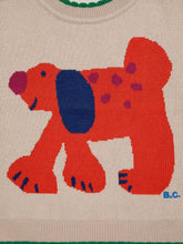 Load image into Gallery viewer, Bobo Choses Fairy Dog Jacquard Knitted Vest - 2/3Y, 4/5Y, 6/7Y, 8/9Y