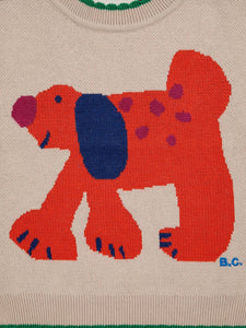 Bobo Choses Fairy Dog Jacquard Knitted Vest - 2/3Y, 4/5Y, 6/7Y, 8/9Y