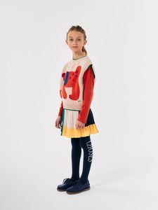 Bobo Choses Fairy Dog Jacquard Knitted Vest - 2/3Y, 4/5Y, 6/7Y, 8/9Y