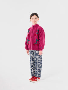 Bobo Choses CherryIntarsia Cardigan - 2/3Y, 4/5Y