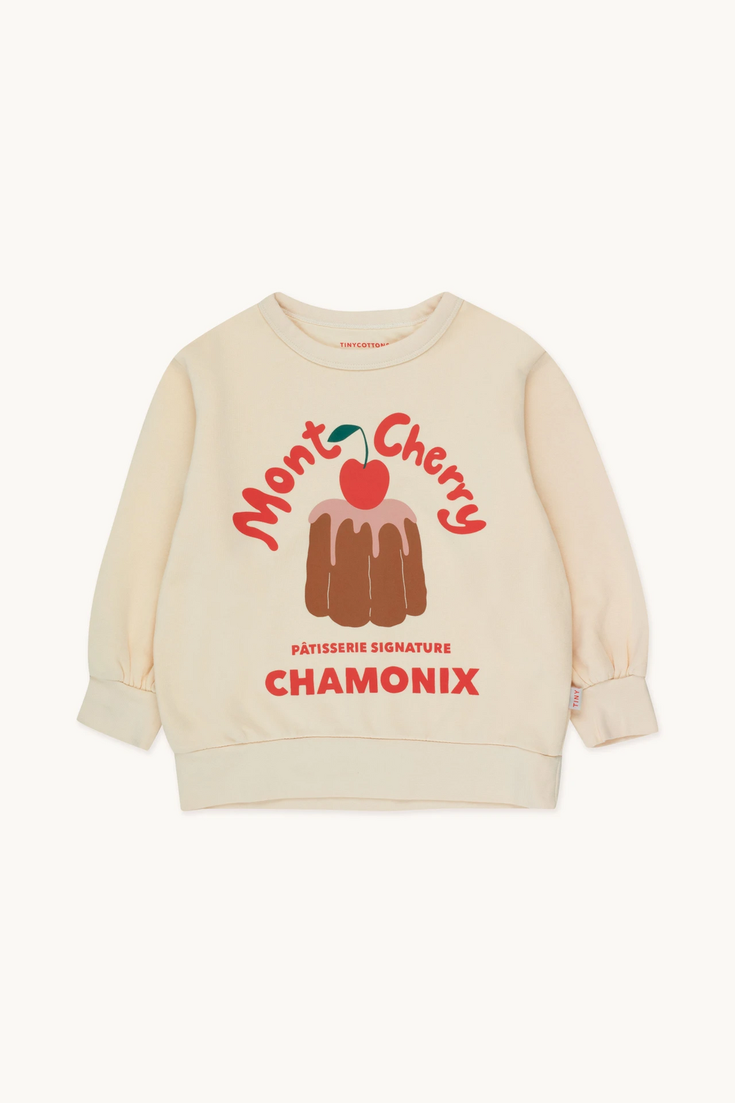 Tinycottons Mont Cherry Sweatshirt - 4Y, 6Y