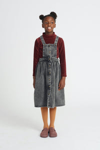 Bebe Organic Mikaela Denim Skirt - Wash Ash - 4Y Last One