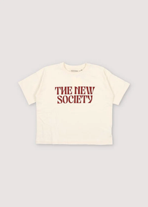 The New Society Artic T-Shirt - Vanilla Cream - 3Y, 4Y, 6Y, 8Y