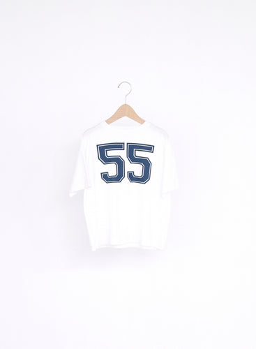 East End Highlanders Number Tee - White - 100cm Last One