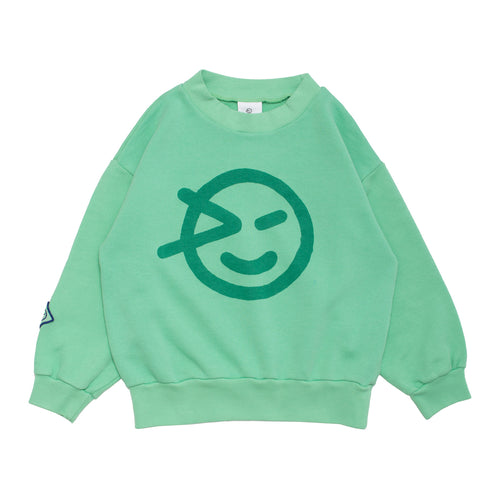 Wynken Slouch Sweat - Tropical Green - 2Y, 6Y