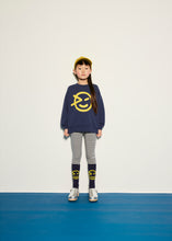 Load image into Gallery viewer, Wynken Lois Sock - Rich Navy/Strong Yellow - 4Y, 6Y, 8Y, 10Y