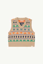 Load image into Gallery viewer, Tinycottons Diamond Vest - 3Y, 4Y, 6Y, 8Y