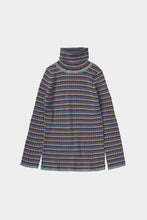 Load image into Gallery viewer, Fub Rollneck Blouse - Multi Stripe - 100cm, 110cm, 120cm, 130cm