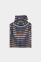 Load image into Gallery viewer, Fub Rollneck Blouse - Multi Stripe - 100cm, 110cm, 120cm, 130cm