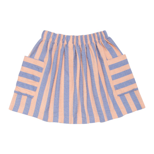 Wynken Beach Skirt - Sky Blue/Shell - 6Y Last One