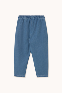 Tinycottons Graphic Denim Pants - Light Blue - 3Y, 4Y, 6Y, 8Y