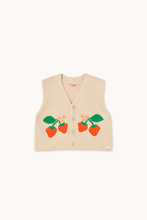 Load image into Gallery viewer, Tinycottons Strawberries Vest - Light Cream - 4Y, 8Y