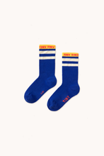 Load image into Gallery viewer, Tinycottons Tiny Medium Height Socks - Ultramarine - 2/4Y, 5/8Y, 9/12Y