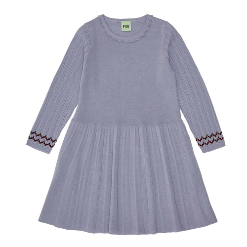 Fub Pointelle Dress - Lavender - 100cm Last One