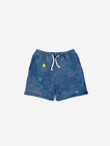 Bobo Choses Geometric Shapes Bermuda Shorts - 6/7Y Last One