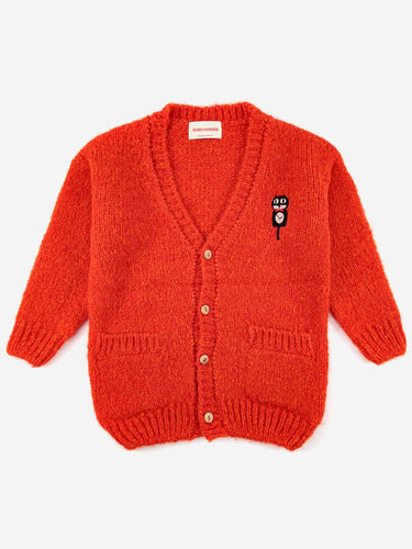 Bobo Choses Cat O'Clock Cardigan - 2/3Y, 4/5Y, 6/7Y