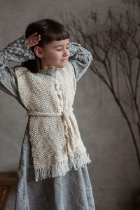 Majula Handmade Vanilla Vest - 2/4Y