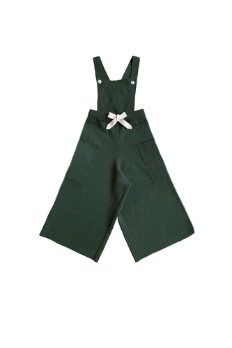 Mabli Dyffryn Dungarees - Juniper - 6Y Last One