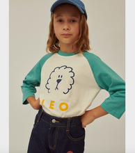 Load image into Gallery viewer, Jelly Mallow Little Leo Raglan T-shirt - 90cm, 100cm, 120cm