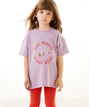 Load image into Gallery viewer, Oeuf SS T-shirt - Well Meaning Human Being/Valerian - 3/4Y, 4/5Y